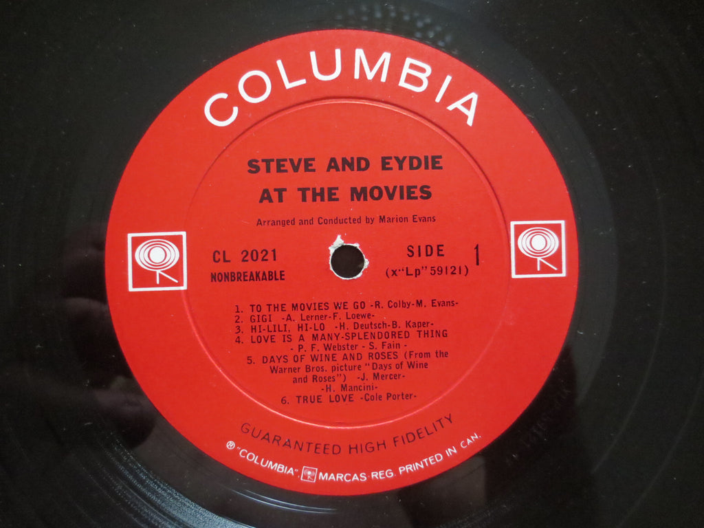 Steve & Eydie – At the Movies (1963) Vinyl LP