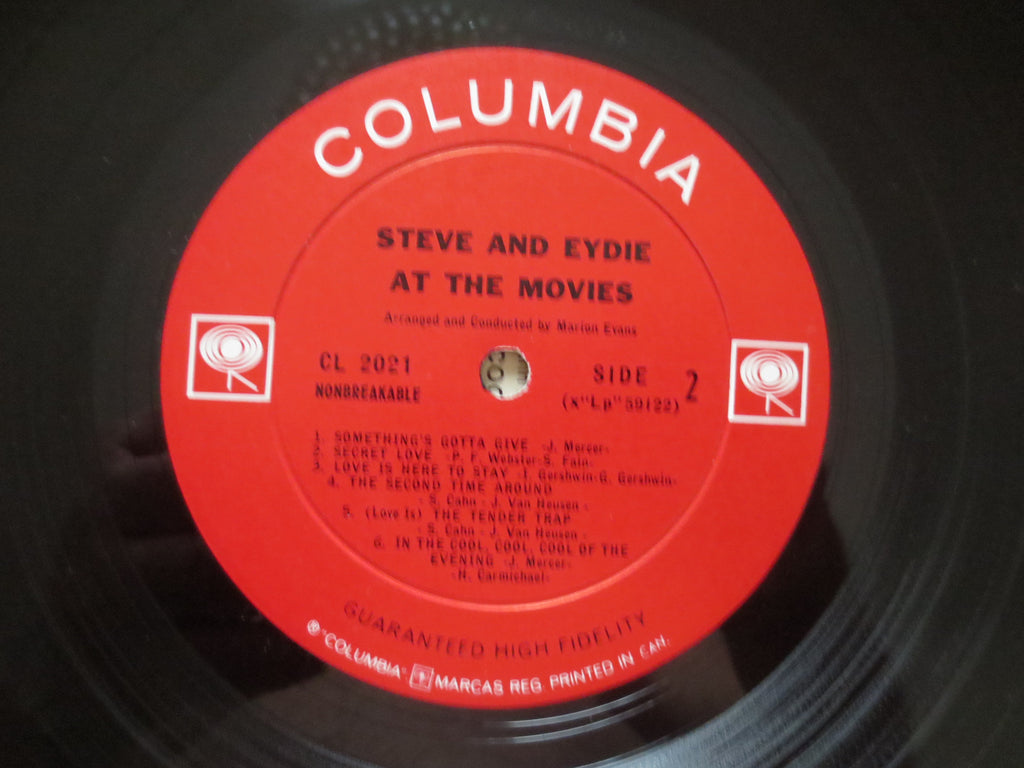 Steve & Eydie – At the Movies (1963) Vinyl LP