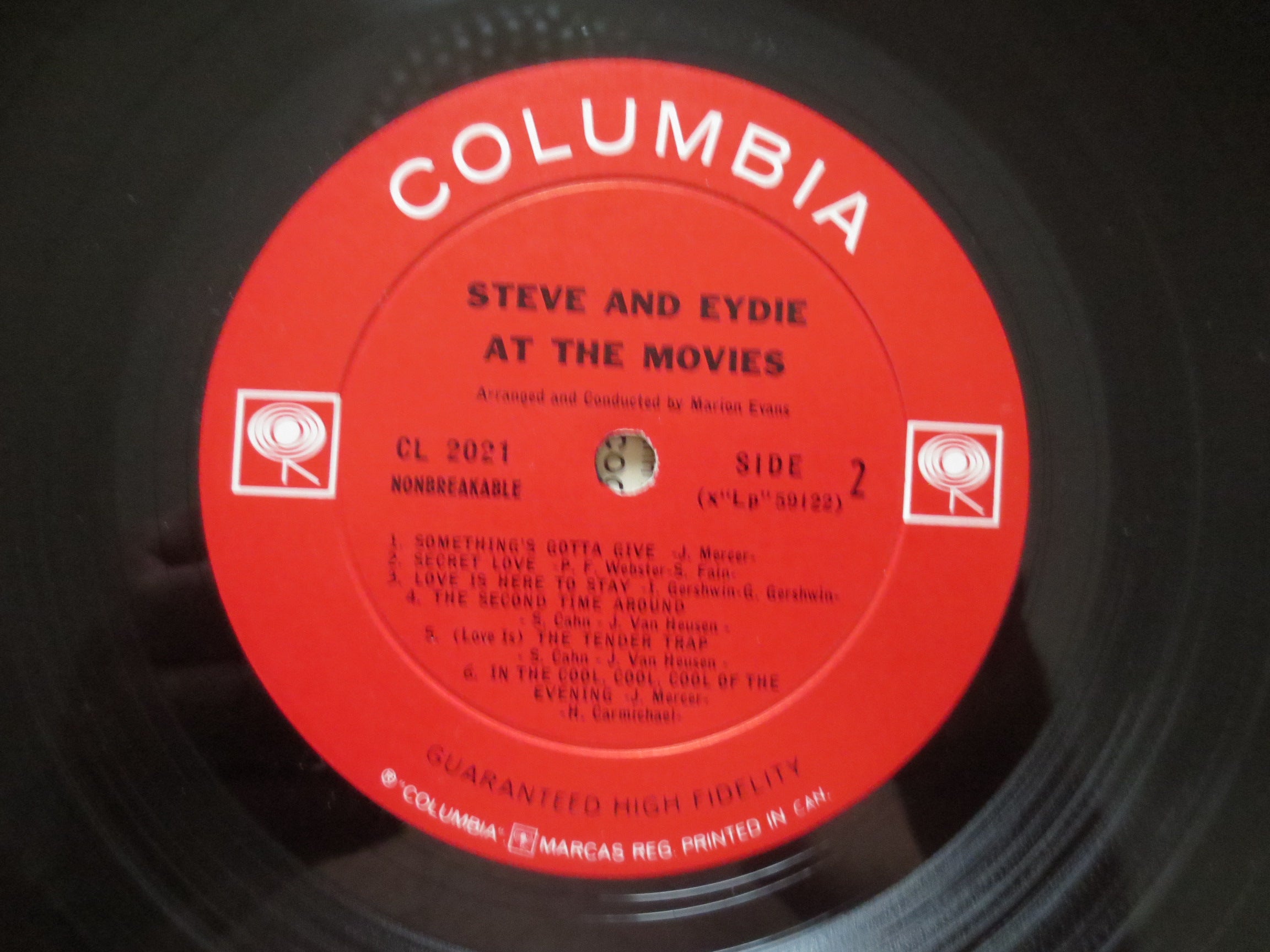 Steve & Eydie – At the Movies (1963) Vinyl LP