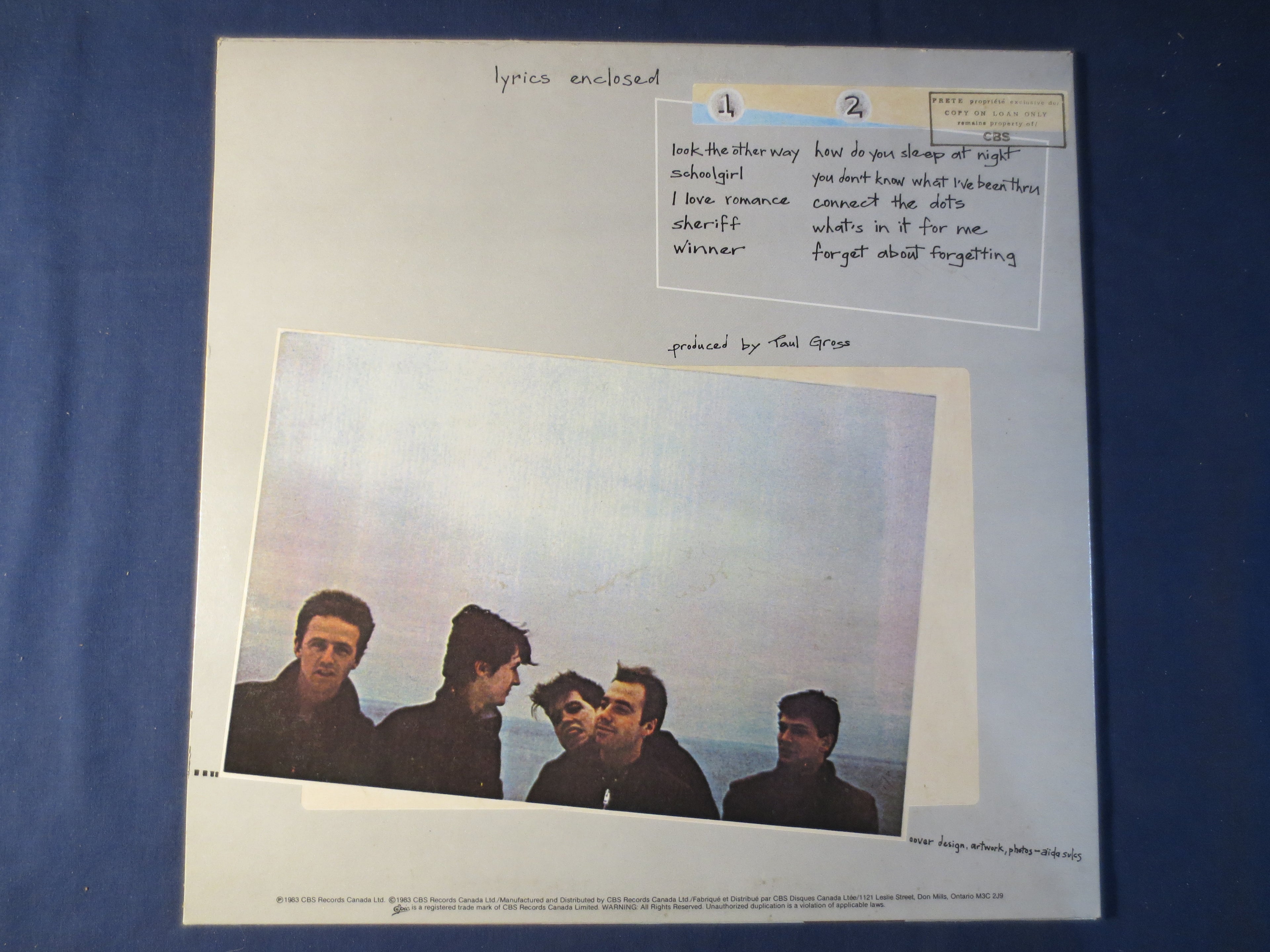 The Tenants – The Tenants (1983) Vinyl LP