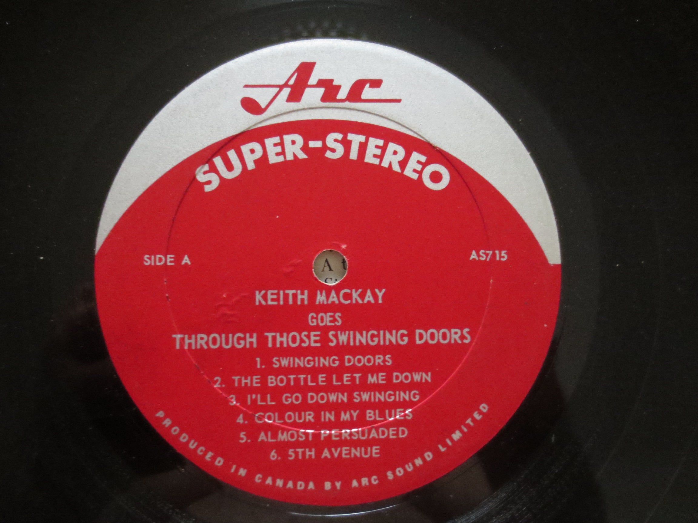 Keith MacKay – Through Those Swinging Doors (1966) Vinyl LP