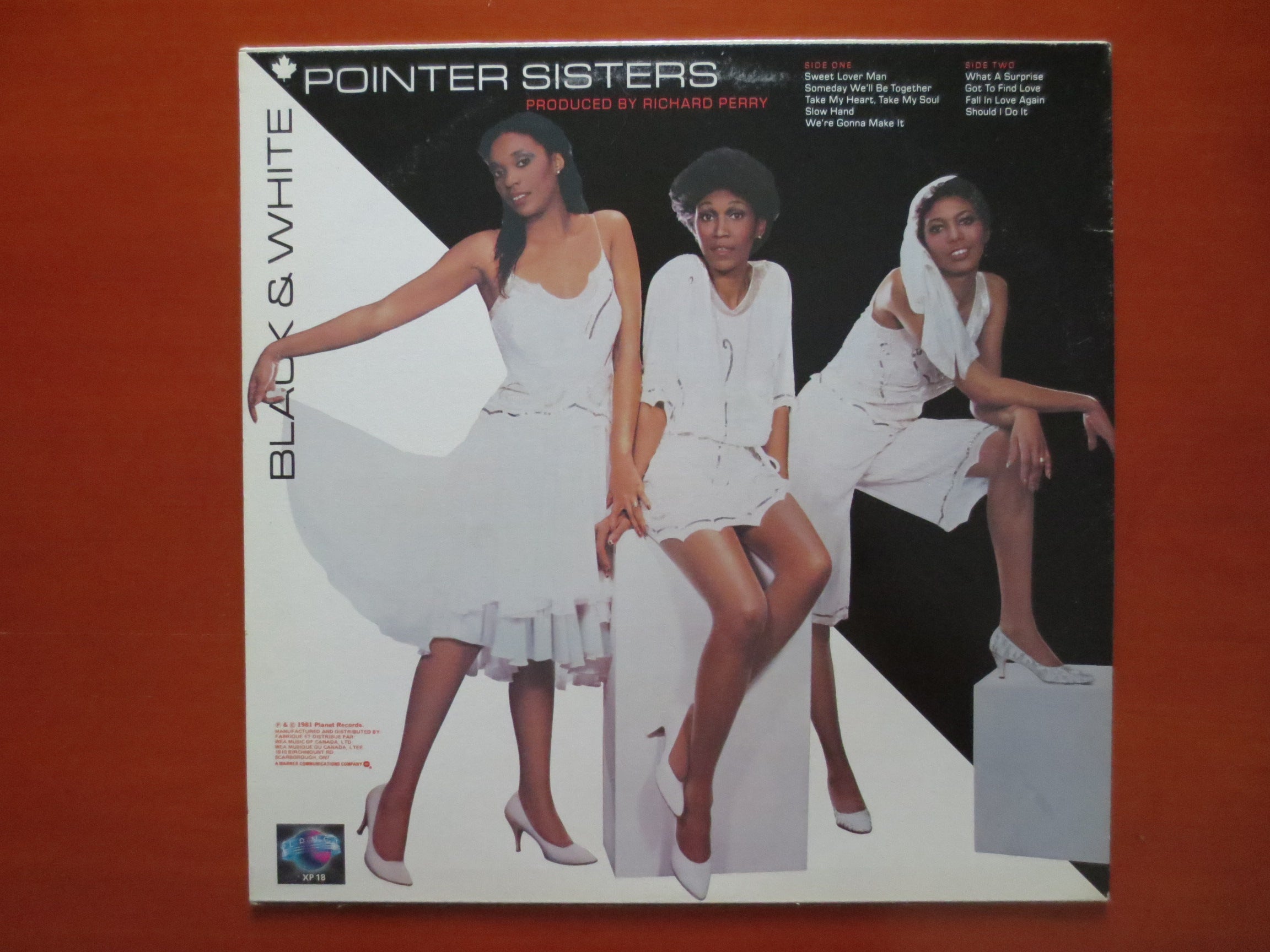The Pointer Sisters – Black & White (1981) Vinyl LP