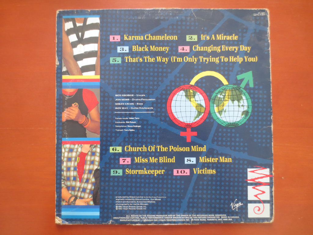 Culture Club – Colour by Numbers (1983) Vinyl LP