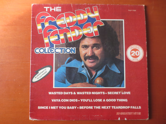 FREDDY FENDER, Country COLLECTION, Country Records, Vintage Vinyl, Record Vinyl, Freddy Fender Albums, Vinyl, 1977 Records
