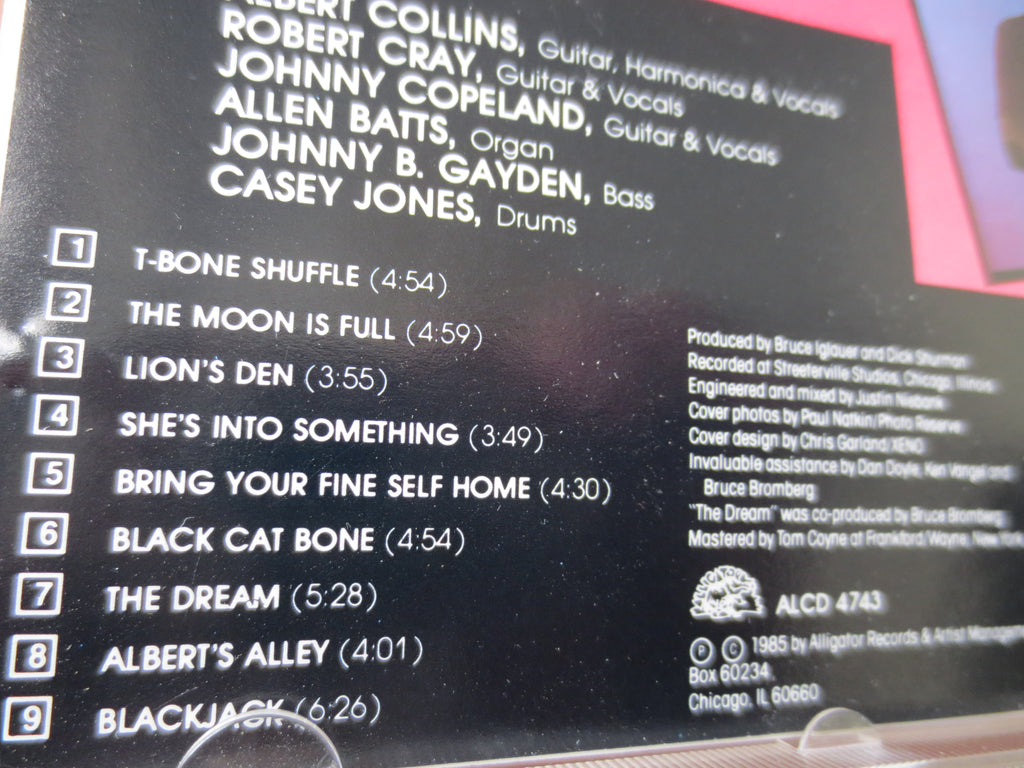 Albert Collins, Robert Cray & Johnny Copeland – Showdown! (1985) CD