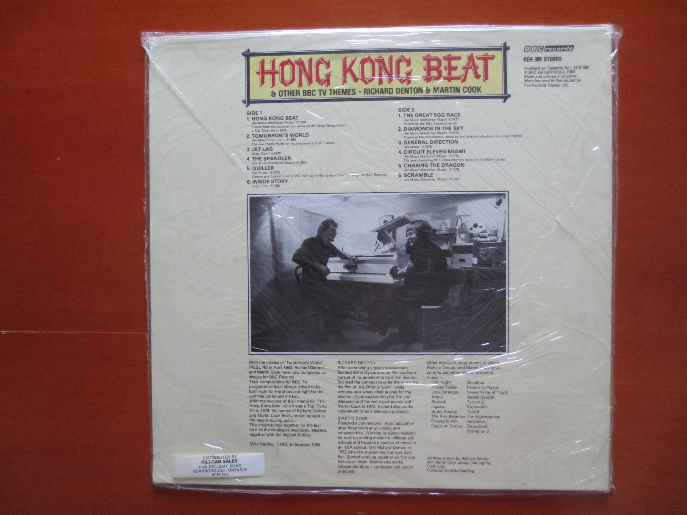 BBC Records – Hong Kong Beat & Other BBC TV Themes (1980) Vinyl LP
