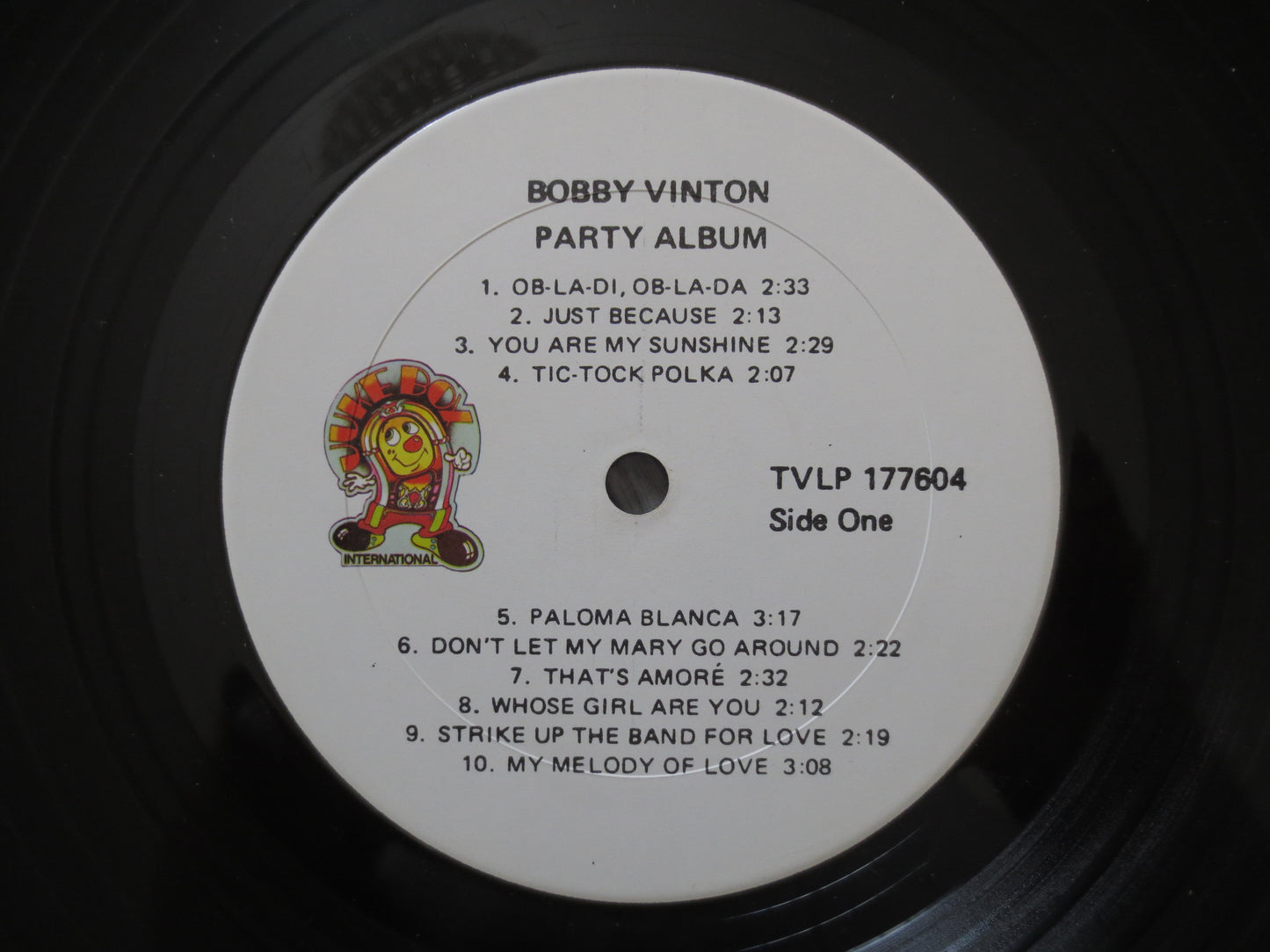 BOBBY VINTON, PARTY Music, Vintage Vinyl, Bobby Vinton Vinyl, Bobby Vinton Record, Bobby Vinton Album, Vinyl, 1976 Records