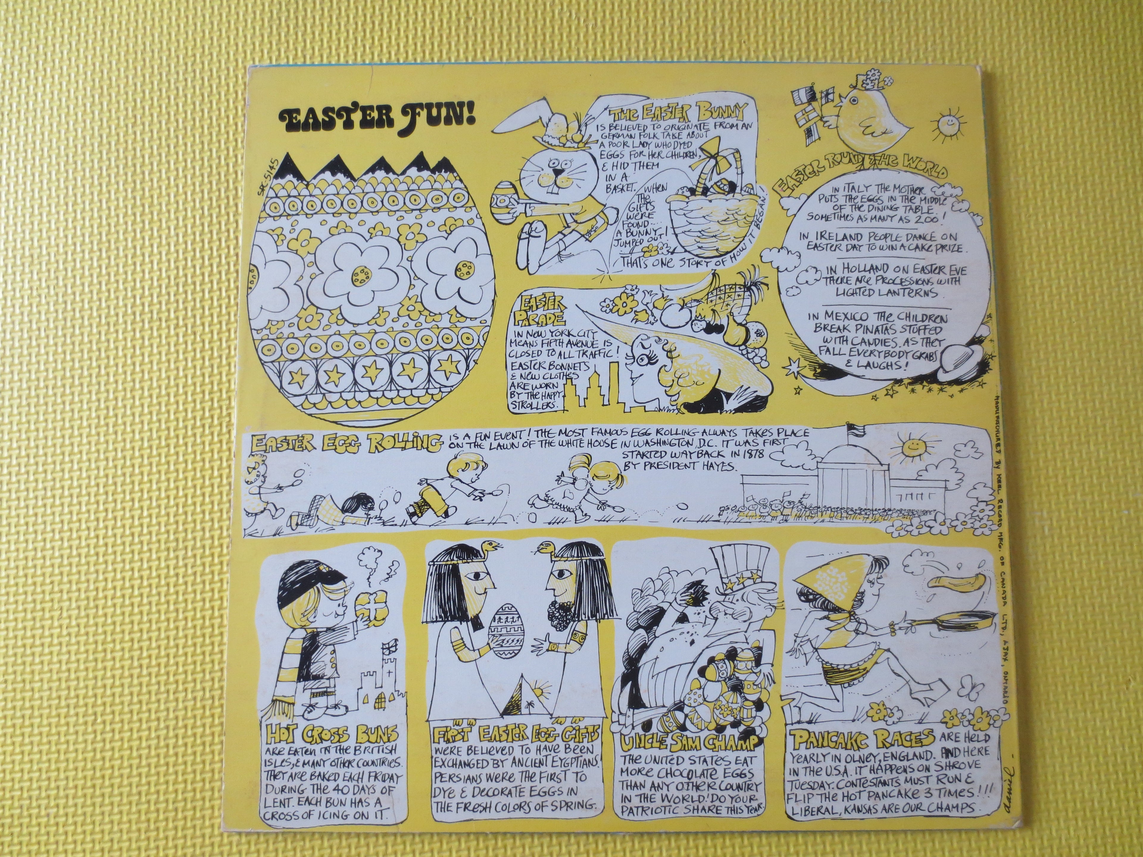 Peter Cottontail – Nursery Rhymes (1975) Vinyl LP