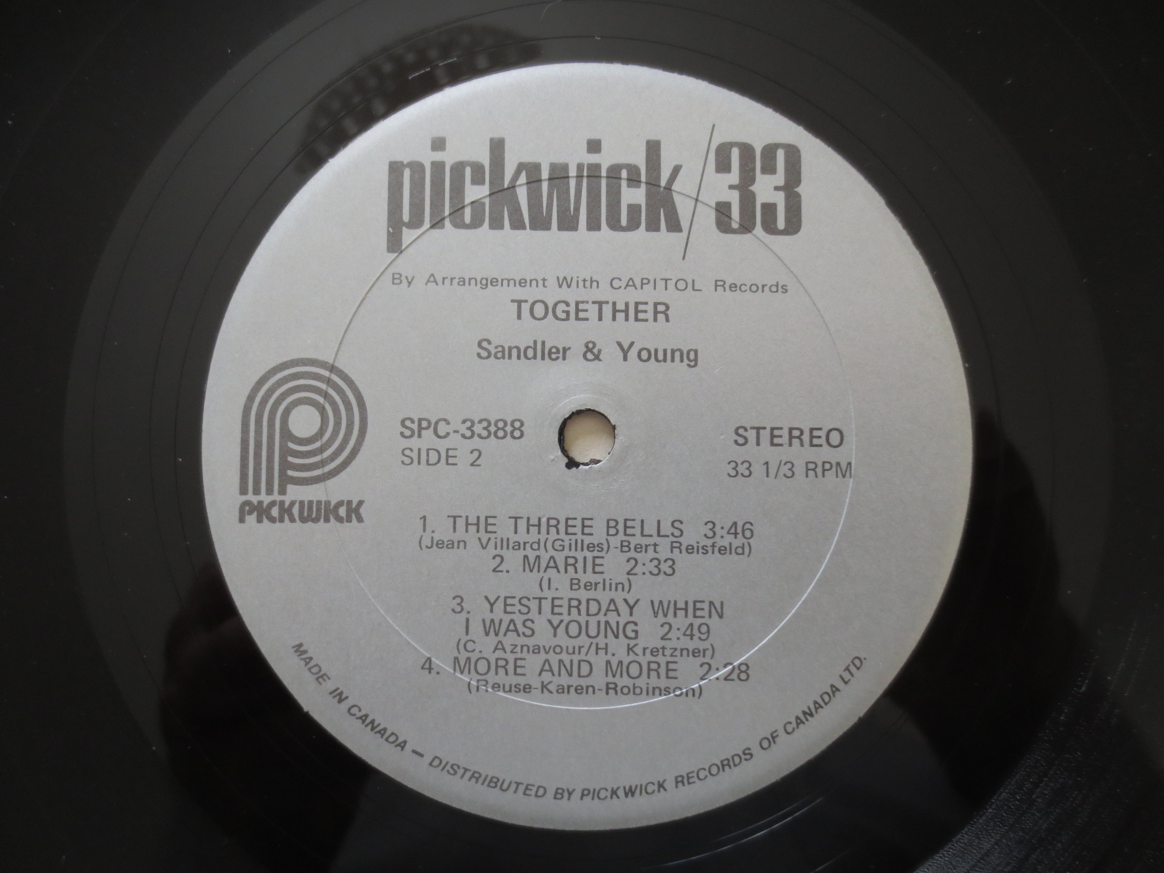Sandler & Young – Together (1974) [Vinyl LP]