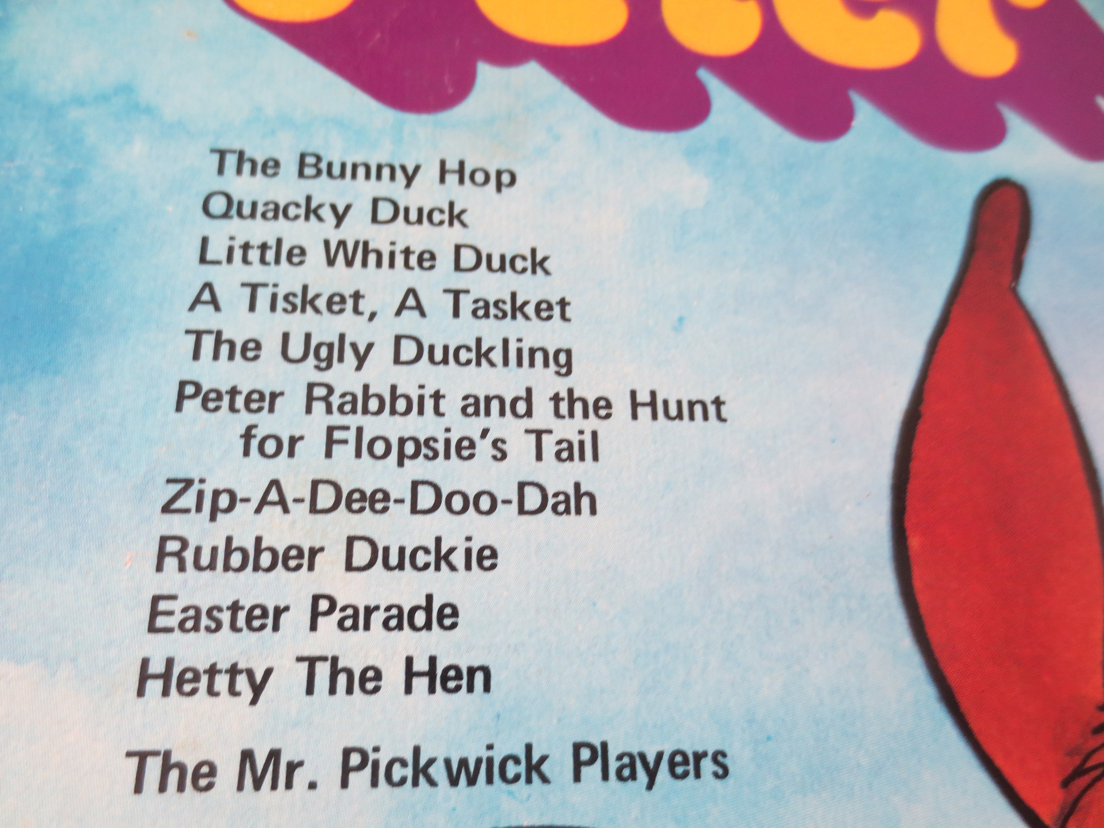 Peter Cottontail – Nursery Rhymes (1975) Vinyl LP