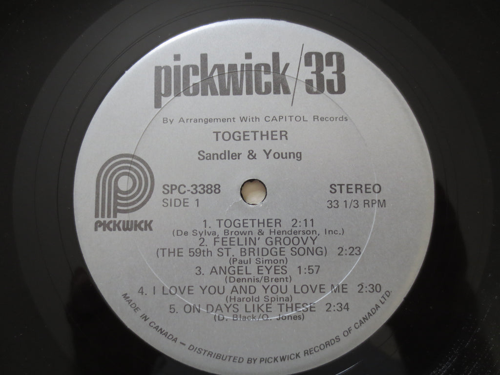 Sandler & Young – Together (1974) Vinyl LP