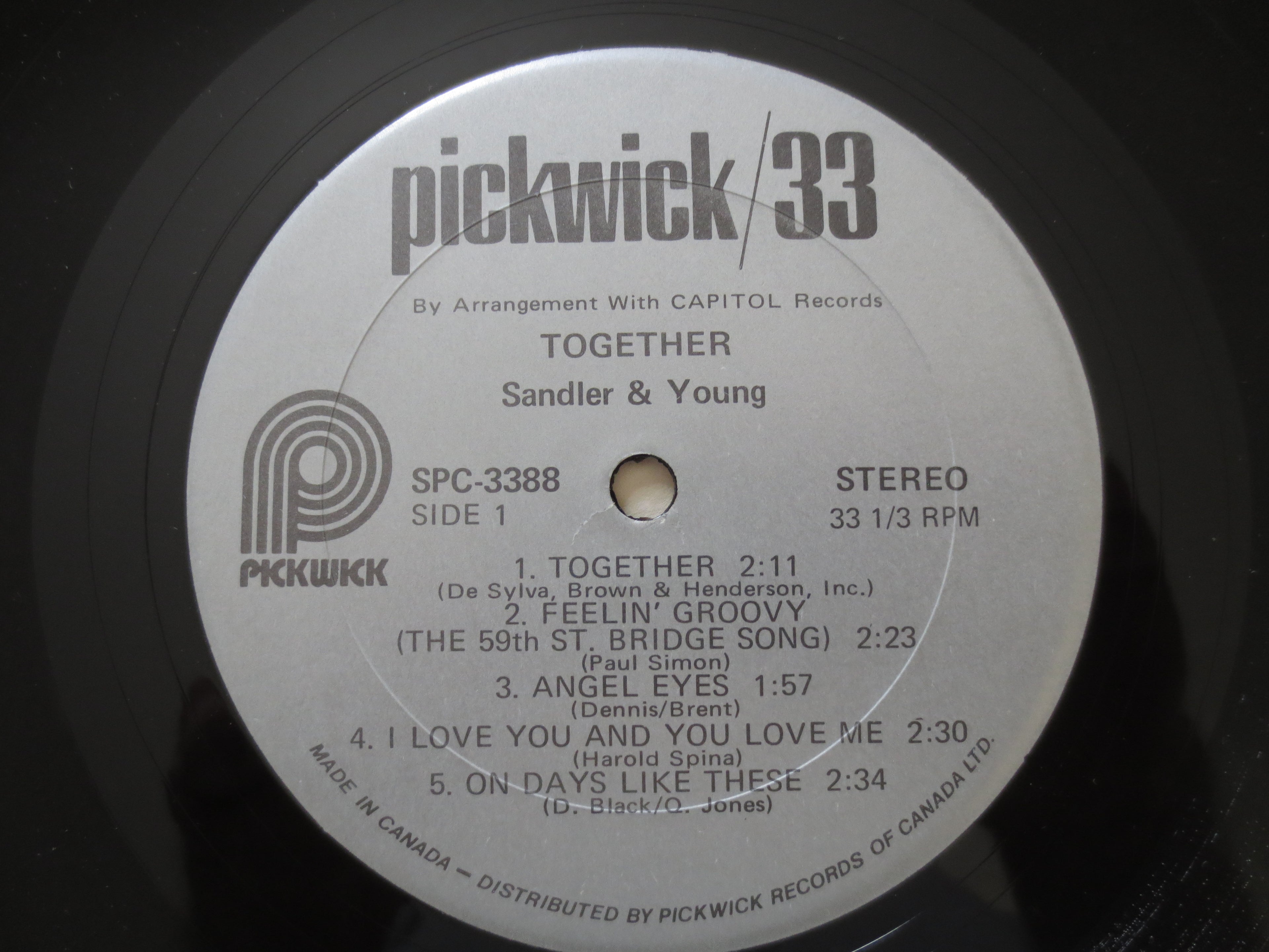 Sandler & Young – Together (1974) [Vinyl LP]
