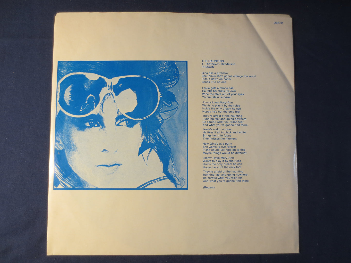 The FRONT, GINA'S at a PARTY, First Records, Debut Record, Vintage Vinyl, Record Vinyl, Record, Vinyl Record, 1983 Records