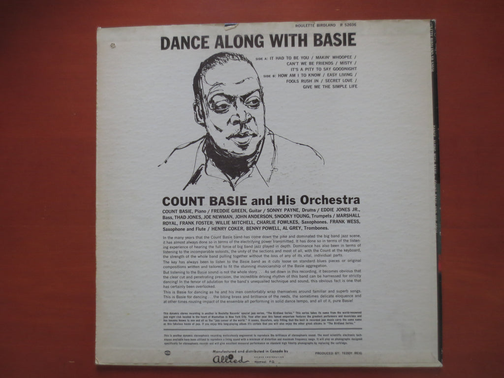 Count Basie – Dance Along With Basie (1960) Vinyl LP
