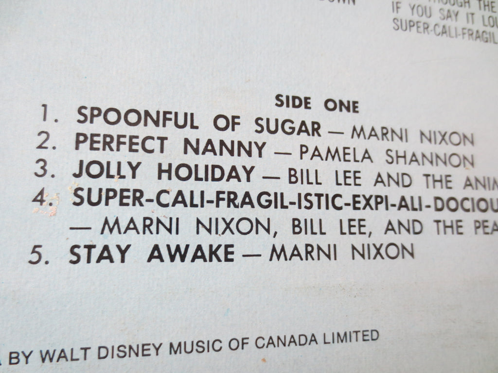 Mary Poppins – Disneyland Records (1964) Vinyl LP