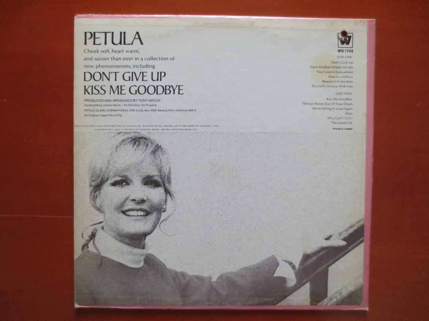 PETULA CLARK Record, PETULA Lp, Petula Clark Album, Petula Clark Vinyl, Petula Clark Lp, Vintage Vinyl, Vinyl, 1968 Records