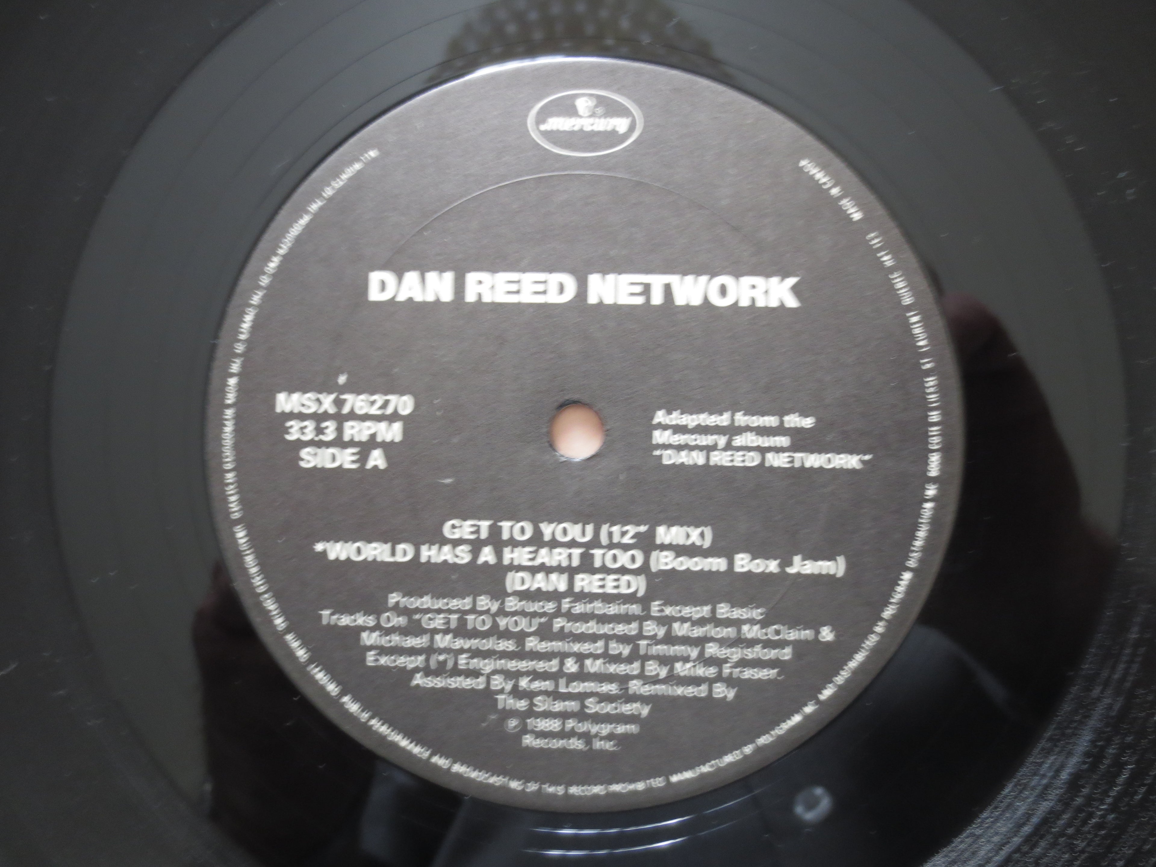 Dan Reed Network – Get to You (1988) Vinyl EP