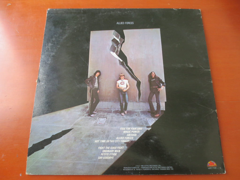 Triumph – Allied Forces (1981) Vinyl LP