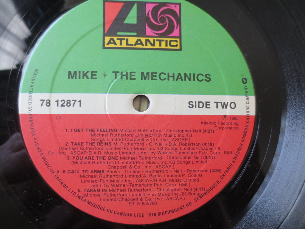 Mike + The Mechanics – Mike + The Mechanics (1985) Vinyl LP