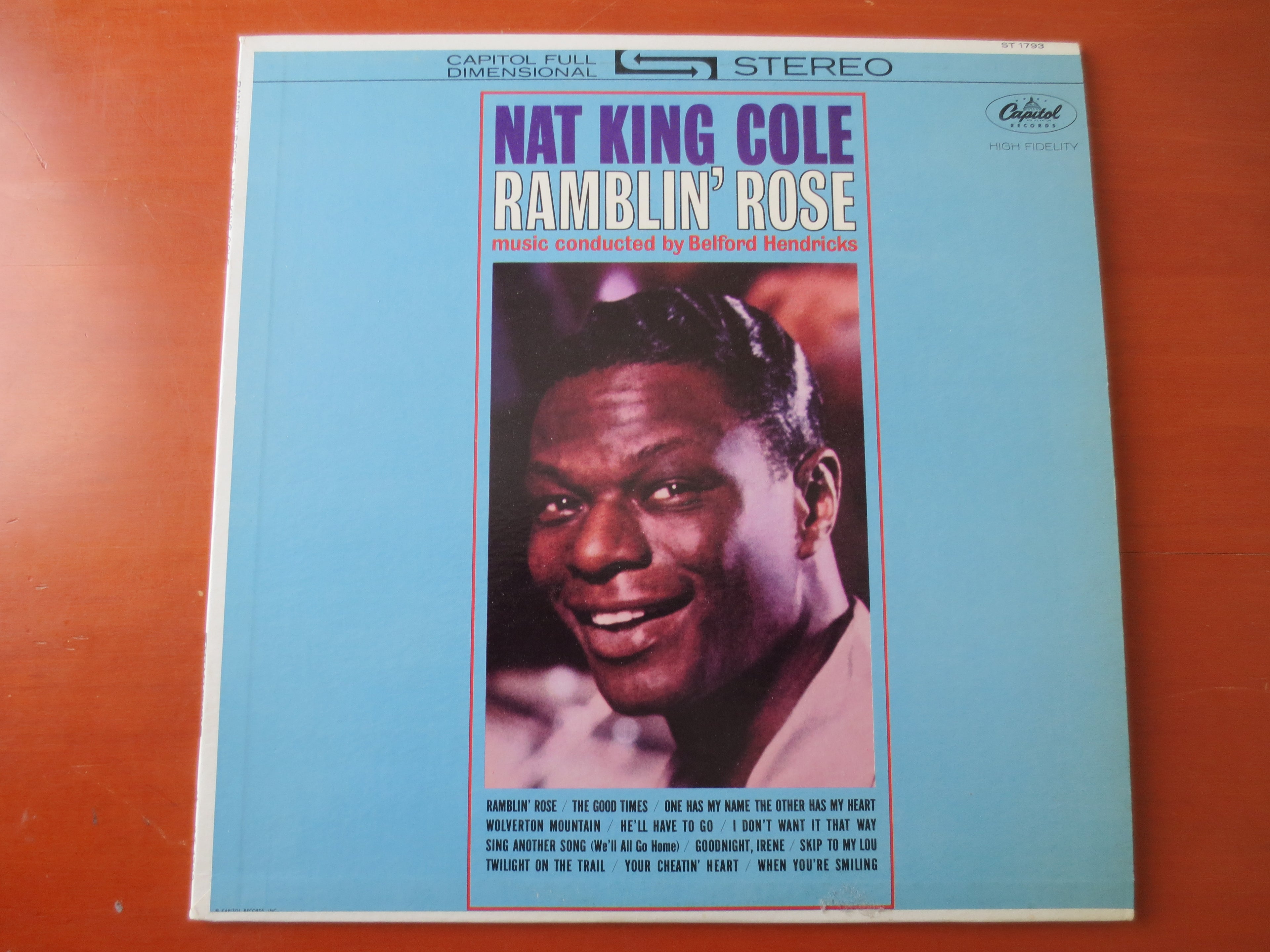 Nat King Cole – Ramblin' Rose (1962) Vinyl LP