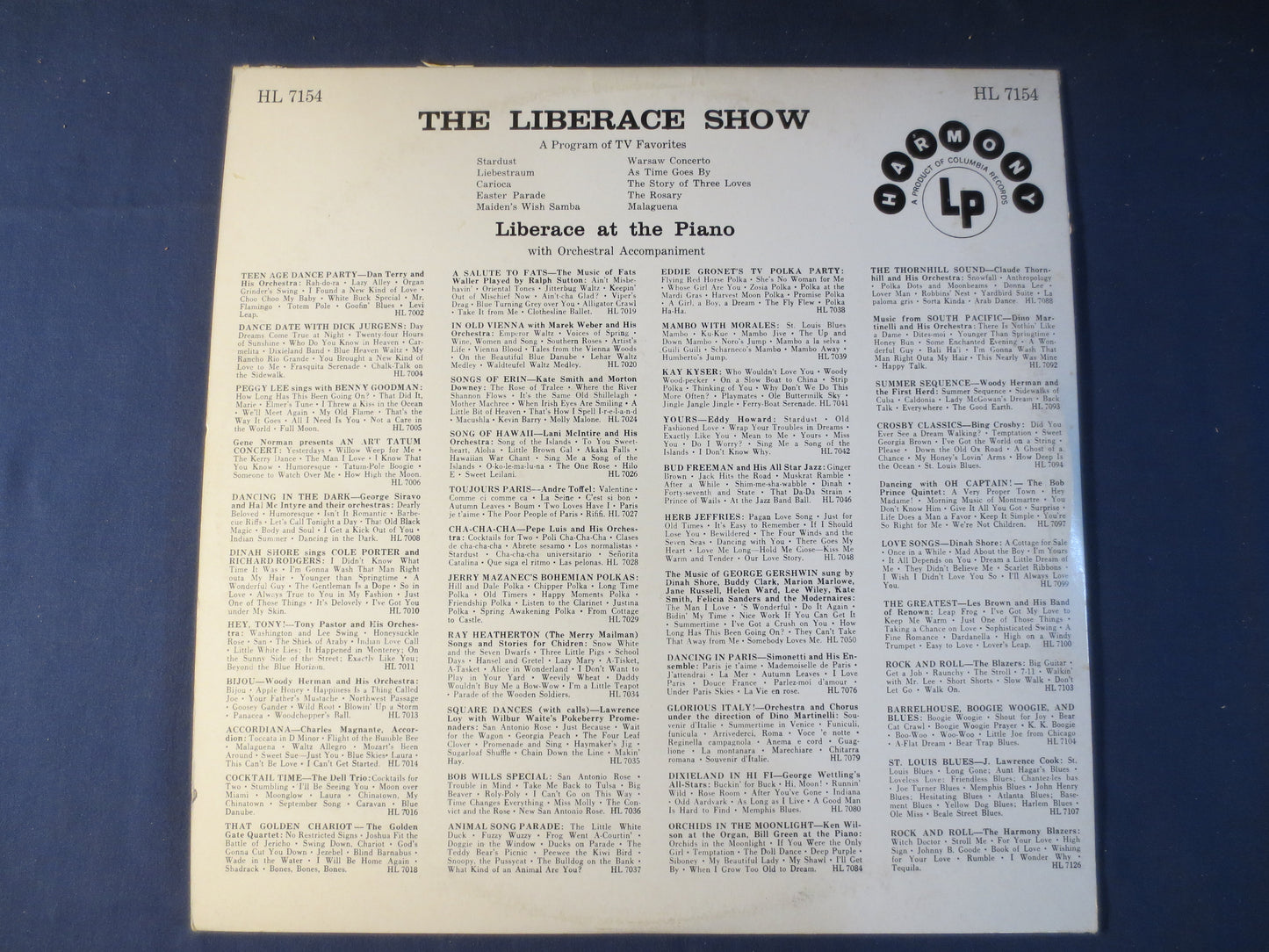 LIBERACE Records, The Liberace Show, Liberace Albums, Liberace Vinyl, Liberace Lp, Jazz Record, Vinyl Albums, 1958 Records