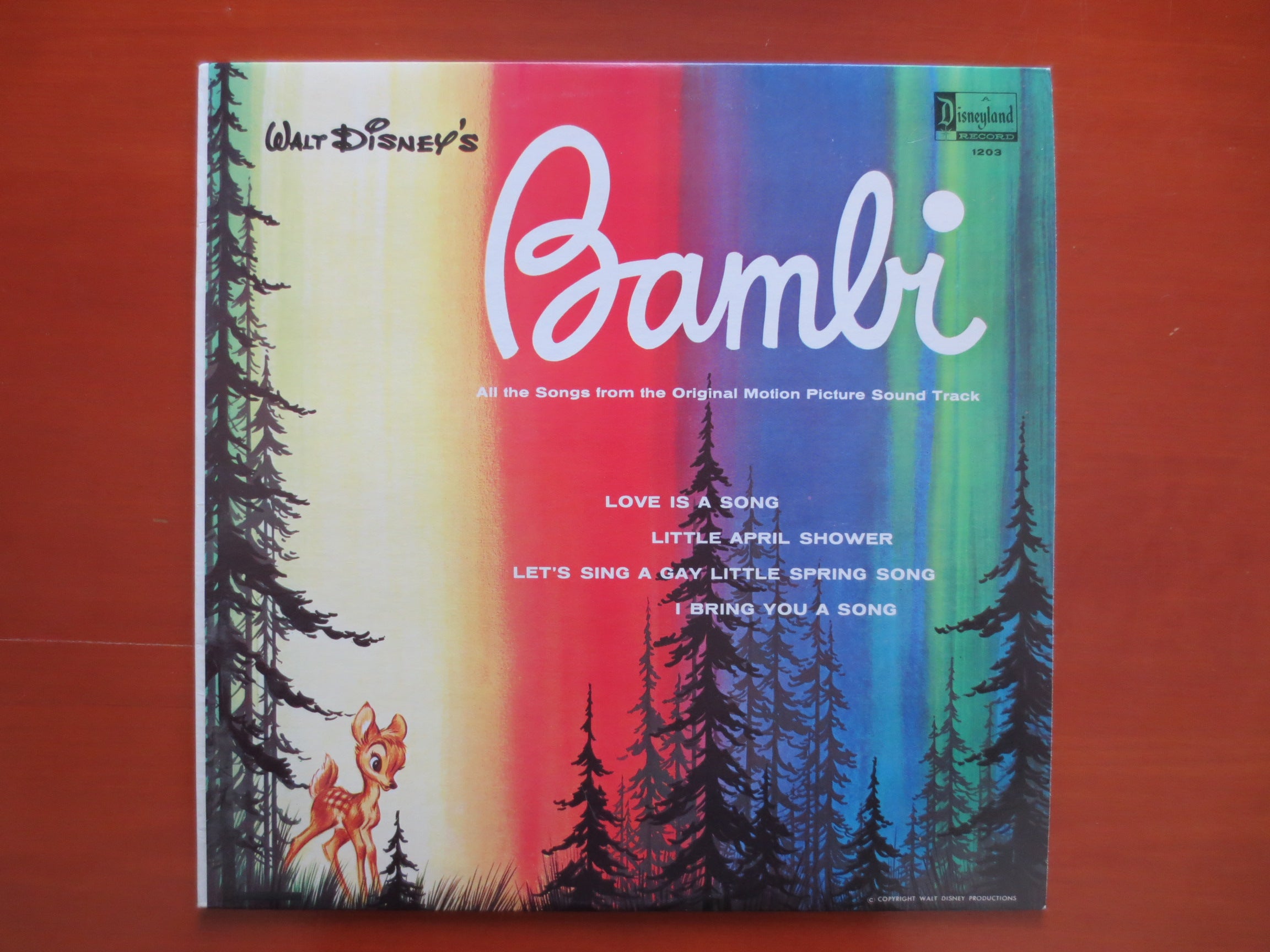 Bambi – Disneyland Records (1963) Vinyl LP