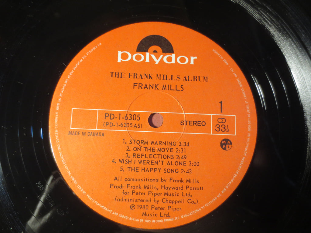 Frank Mills – The Frank Mills Album (1980) Vinyl LP
