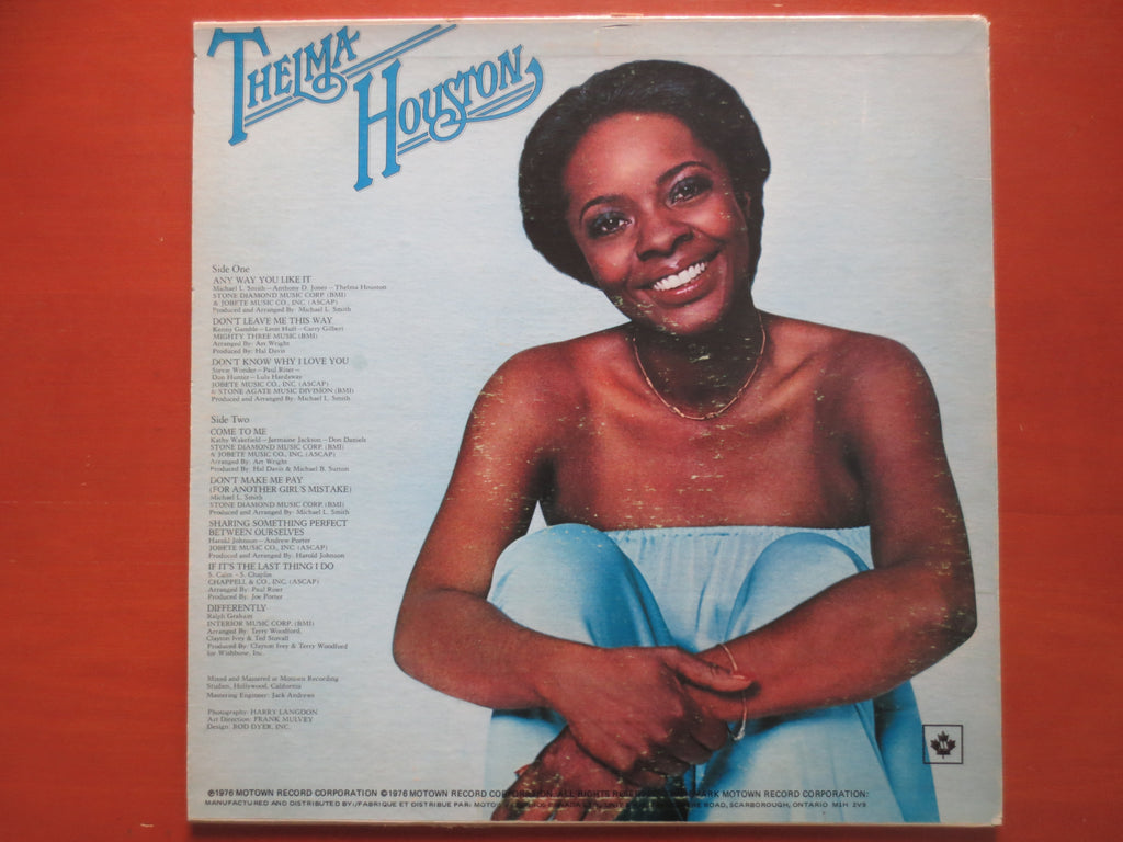Thelma Houston – Any Way You Like It (1976) Vinyl LP
