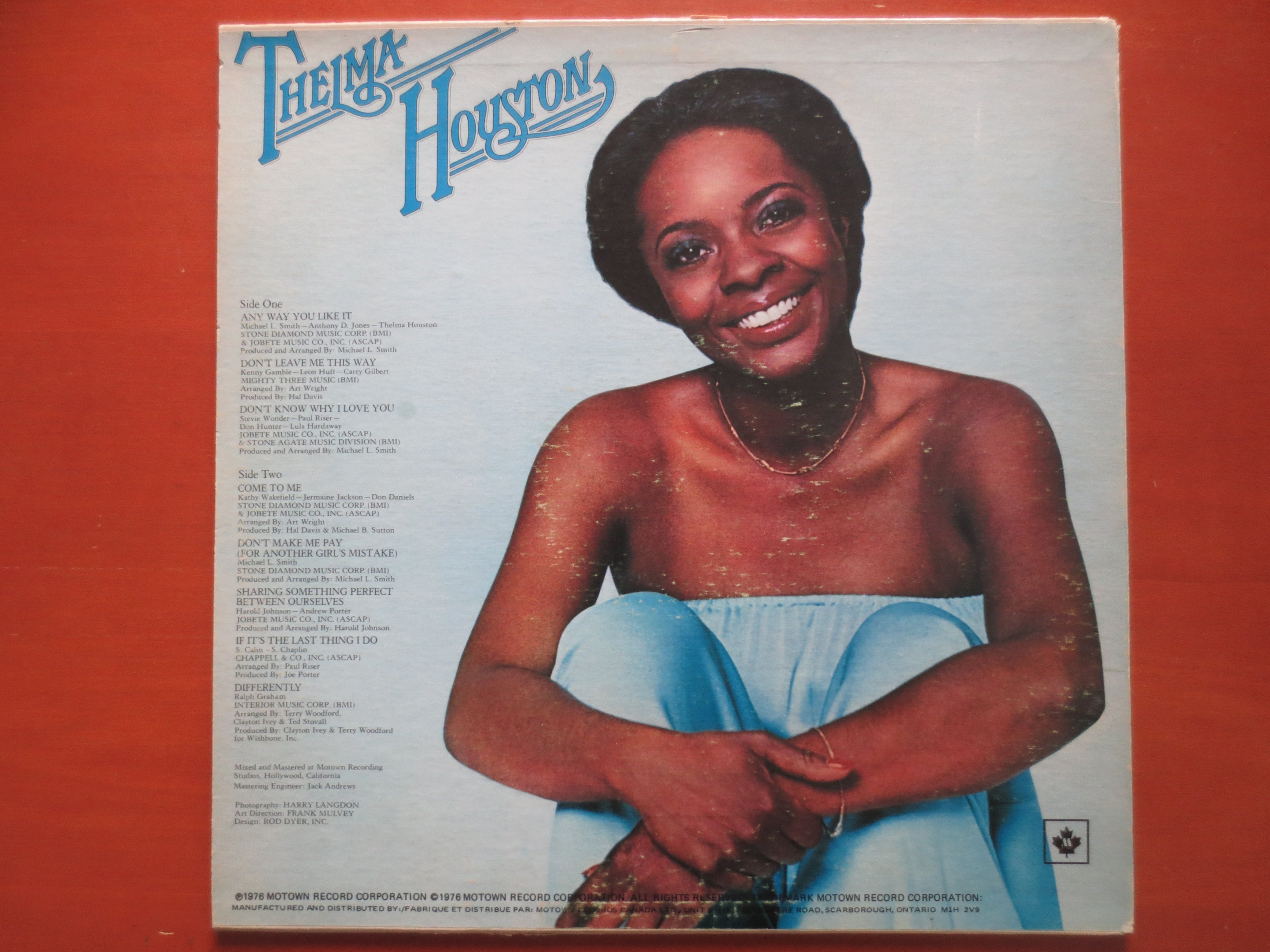 Thelma Houston – Any Way You Like It (1976) Vinyl LP