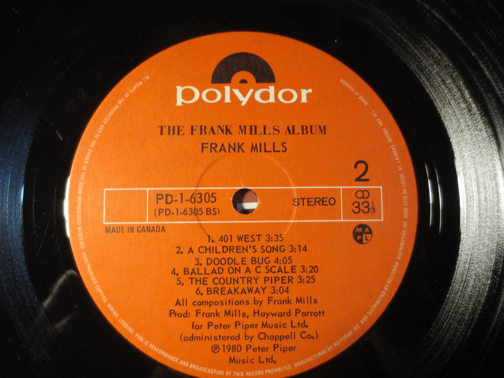 Frank Mills – The Frank Mills Album (1980) Vinyl LP