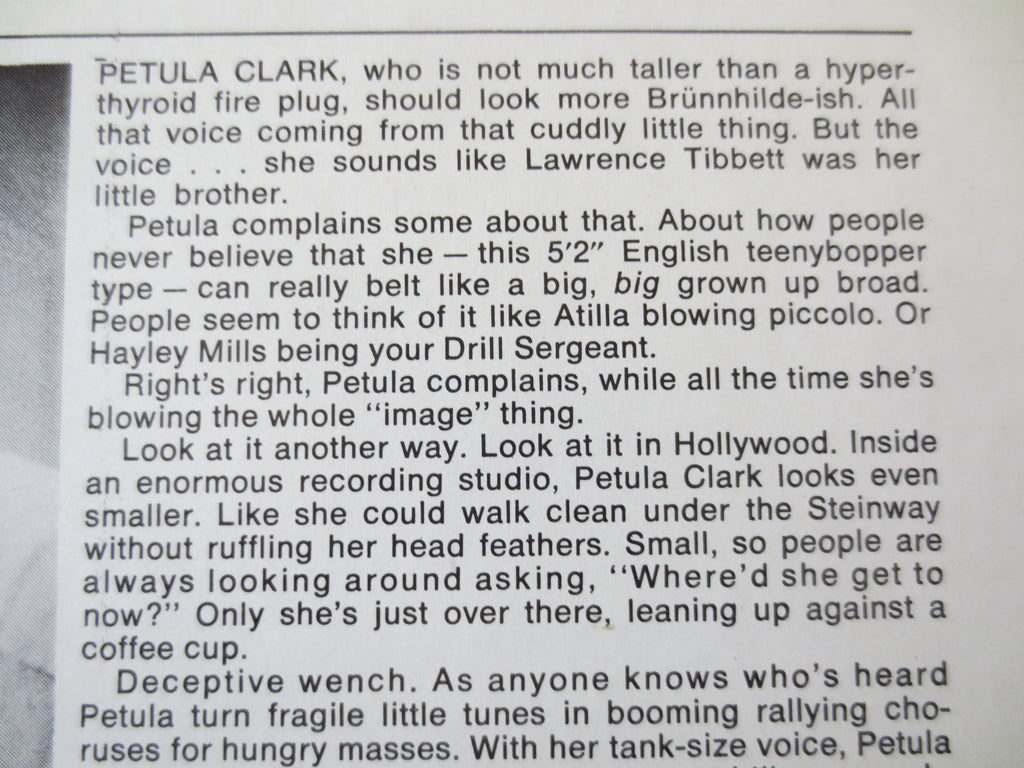 Petula Clark – Color My World / Who Am I (1967) Vinyl LP