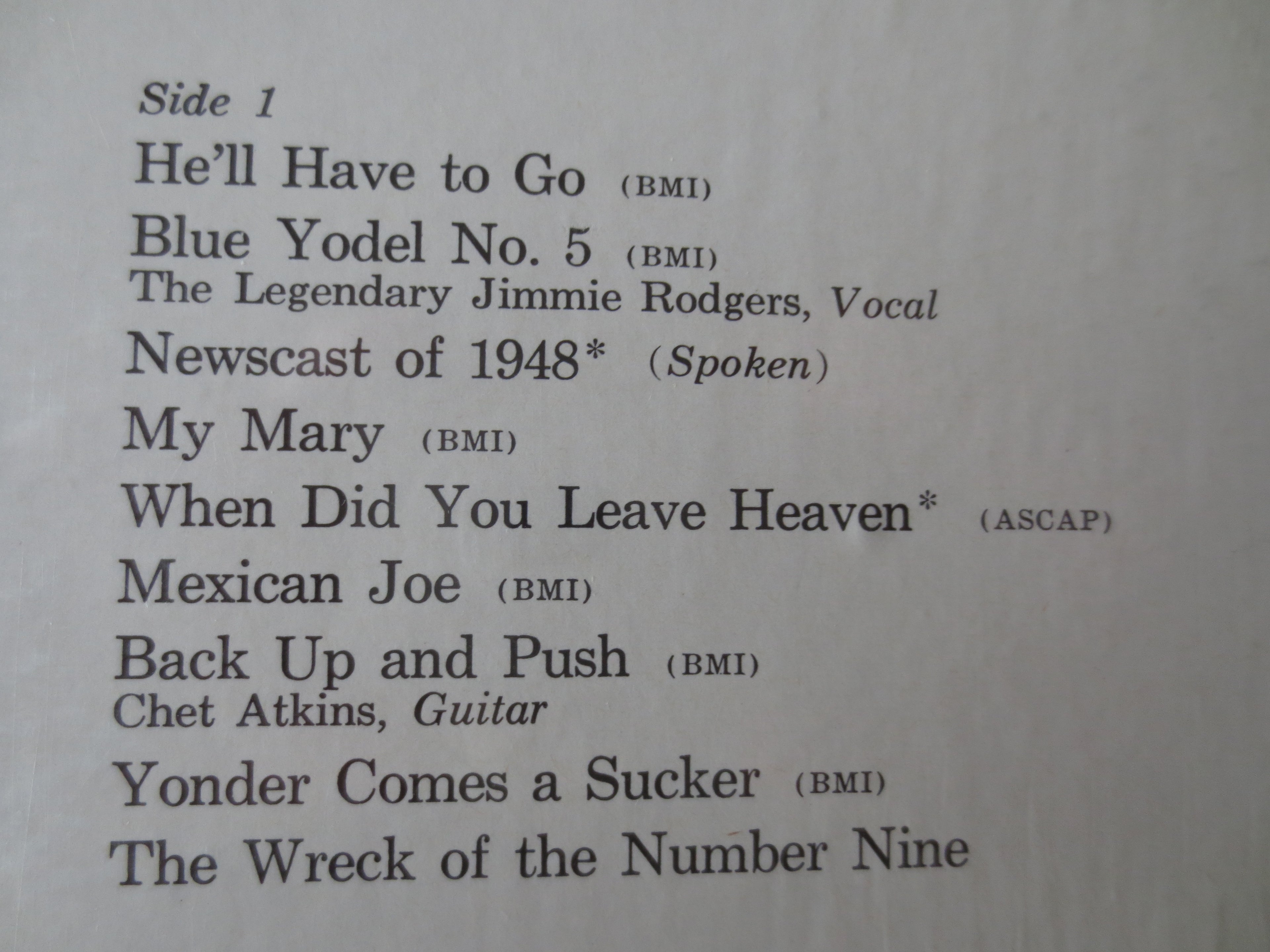Jim Reeves – Yours Sincerely (1966) Vinyl LP