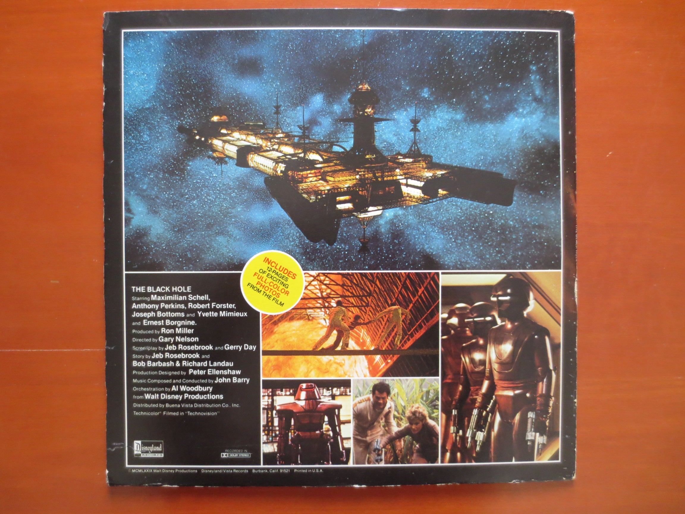 The Black Hole – Disneyland Records Original Soundtrack (1979) Vinyl LP