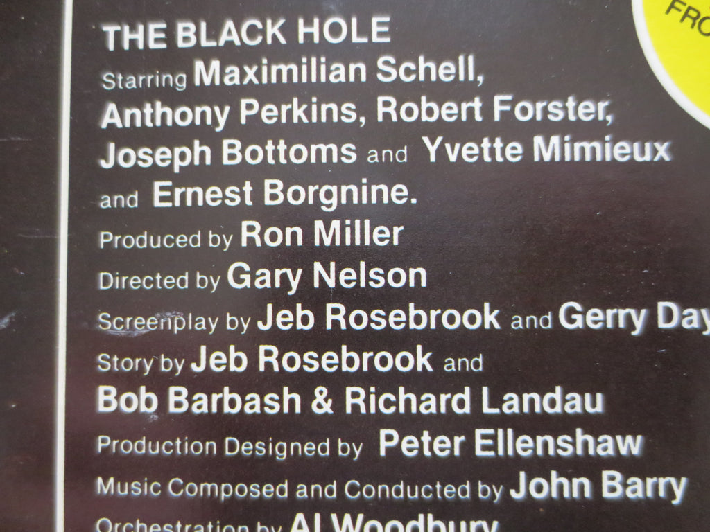 The Black Hole – Disneyland Records Original Soundtrack (1979) Vinyl LP