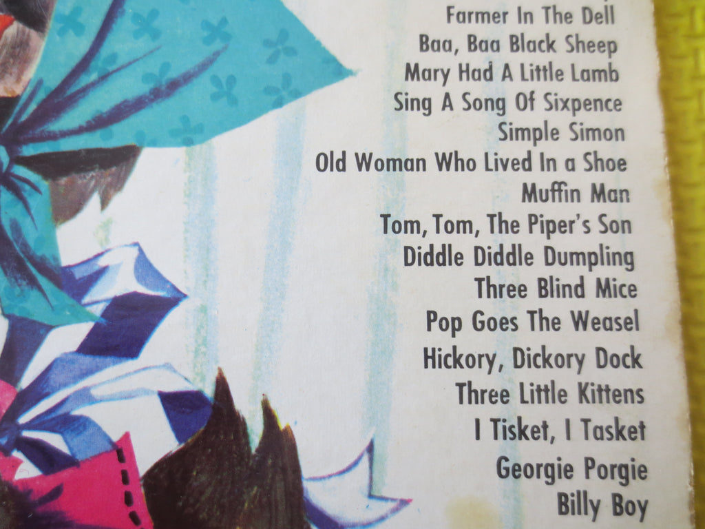 Mother Goose Favorites (Happy Time Records, 1962) Vinyl LP