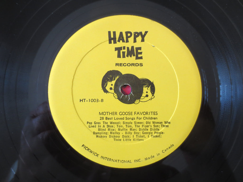 Mother Goose Favorites (Happy Time Records, 1962) Vinyl LP