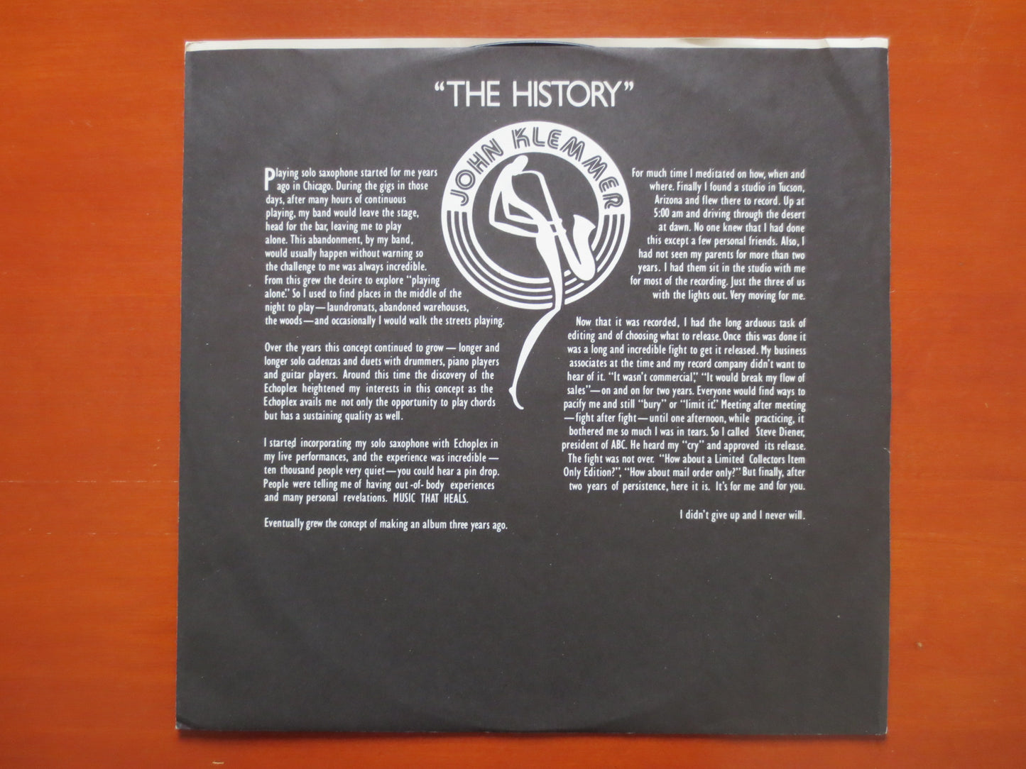 JOHN KLEMMER, CRY Album, John KlemmerRecord, John Klemmer Album, John Klemmer Vinyl, John Klemmer Lp, Vinyl, 1978 Records