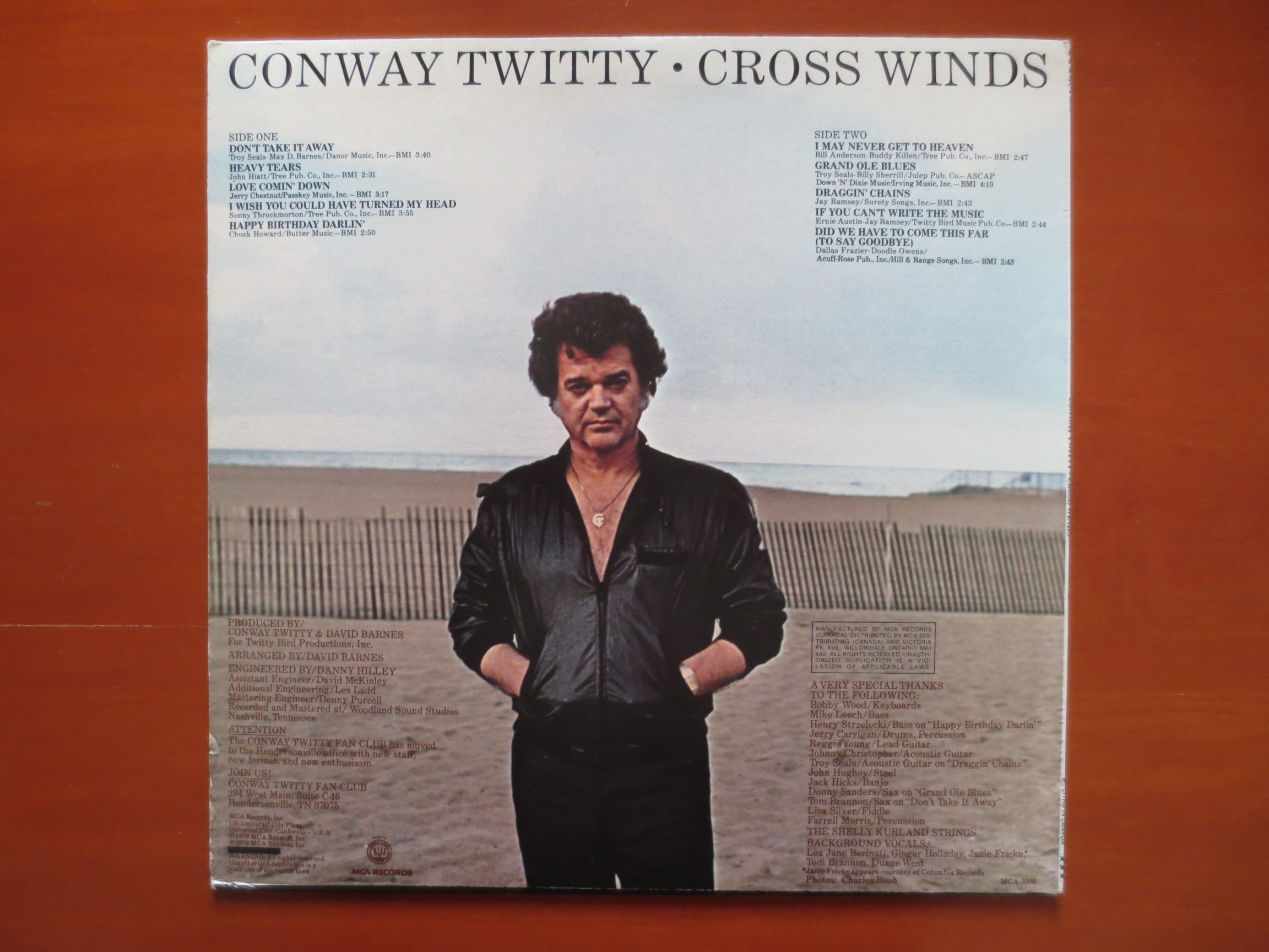 Conway Twitty – Cross Winds (1979) Vinyl LP