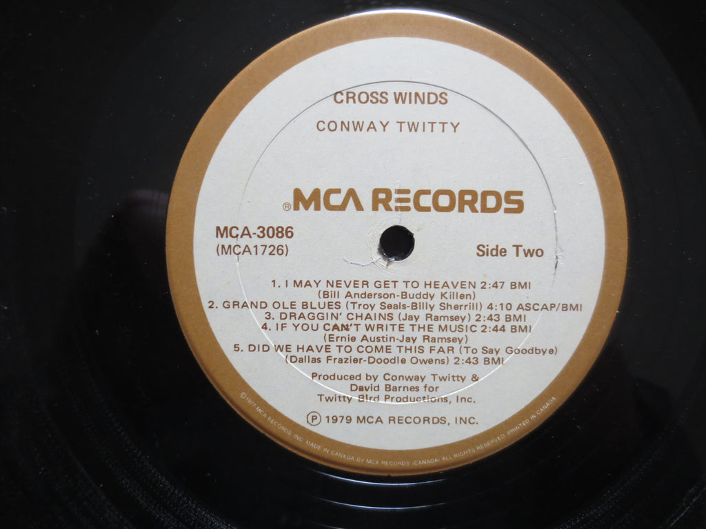 Conway Twitty – Cross Winds (1979) Vinyl LP