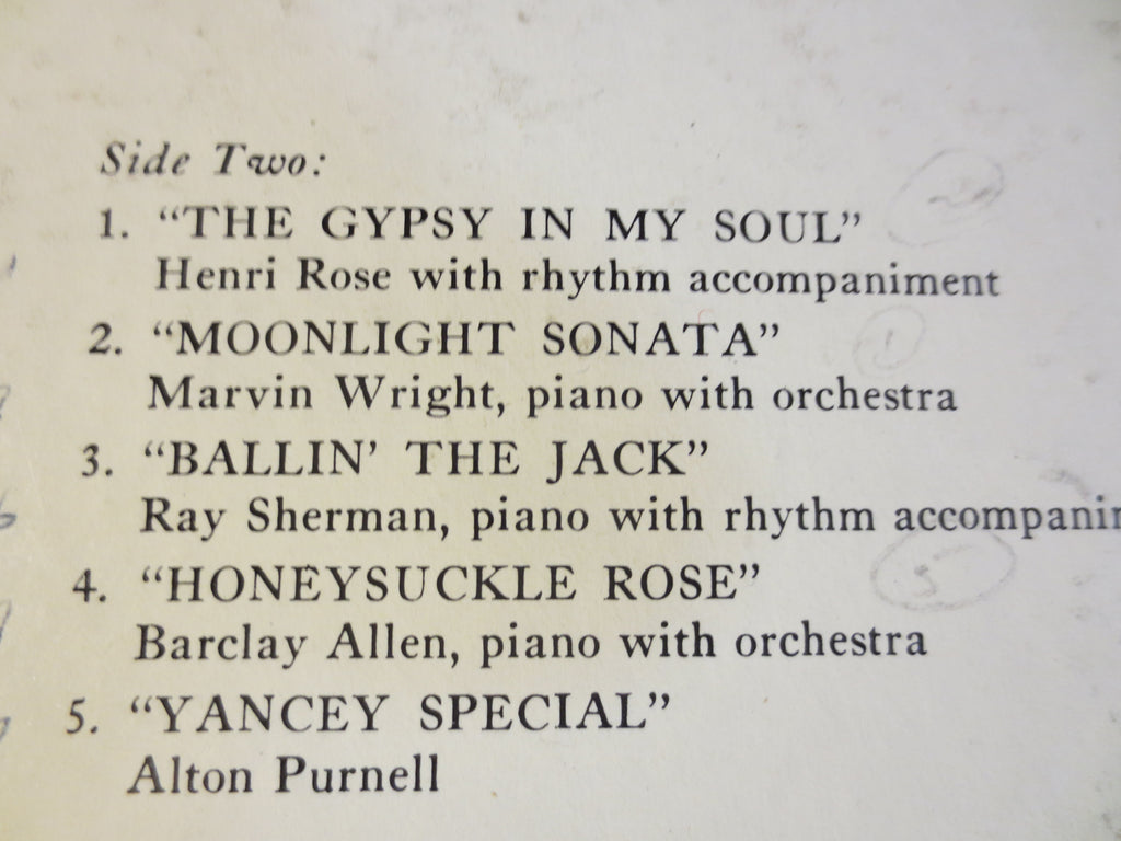 Keys à la Carte – Warner Brothers Sampler Vinyl LP