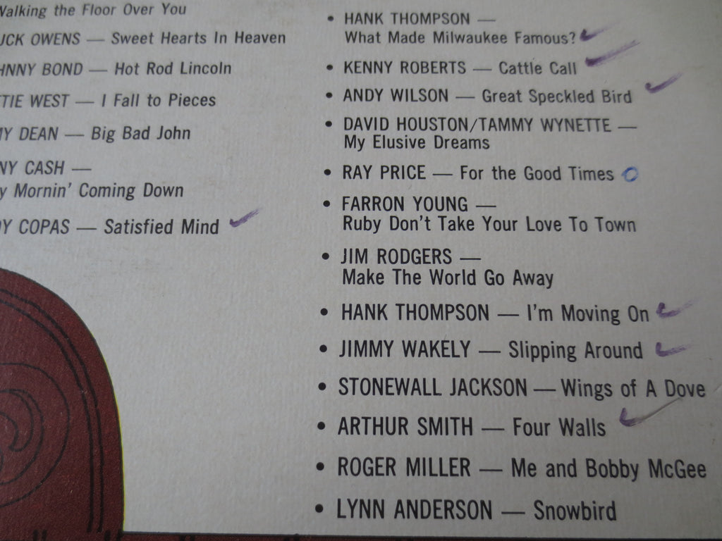 The Good Times in Country Music (1974) Double Vinyl LP