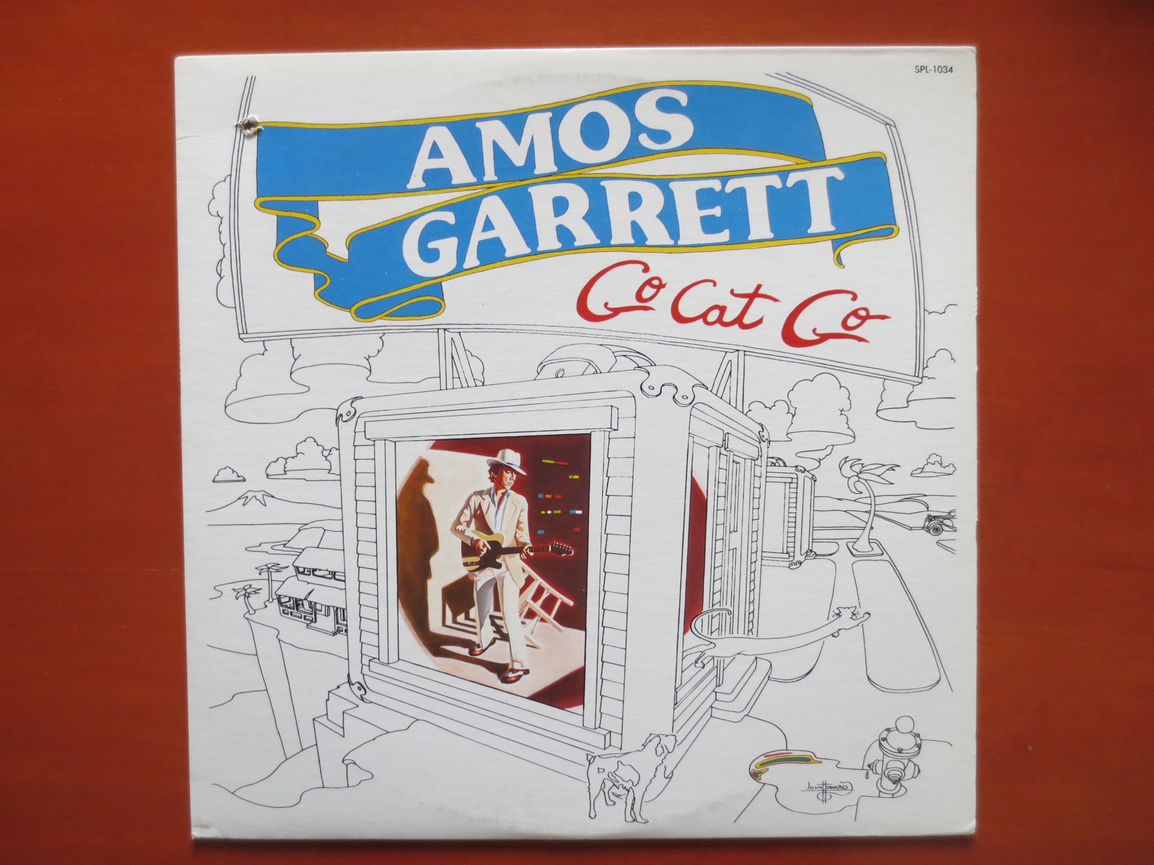 Amos Garrett – Go Cat Go (1980) Vinyl LP