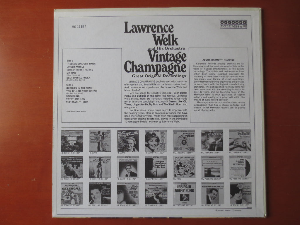 Lawrence Welk – Vintage Champagne (1966) Vinyl LP