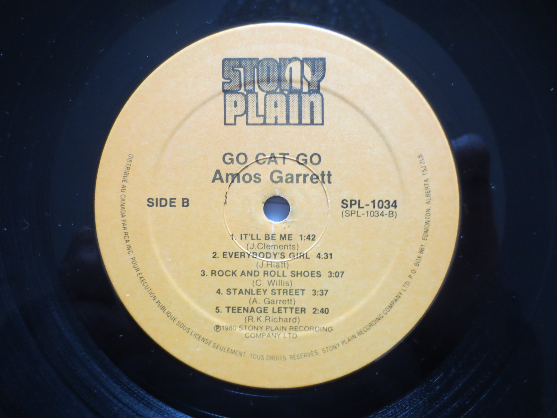 Amos Garrett – Go Cat Go (1980) Vinyl LP