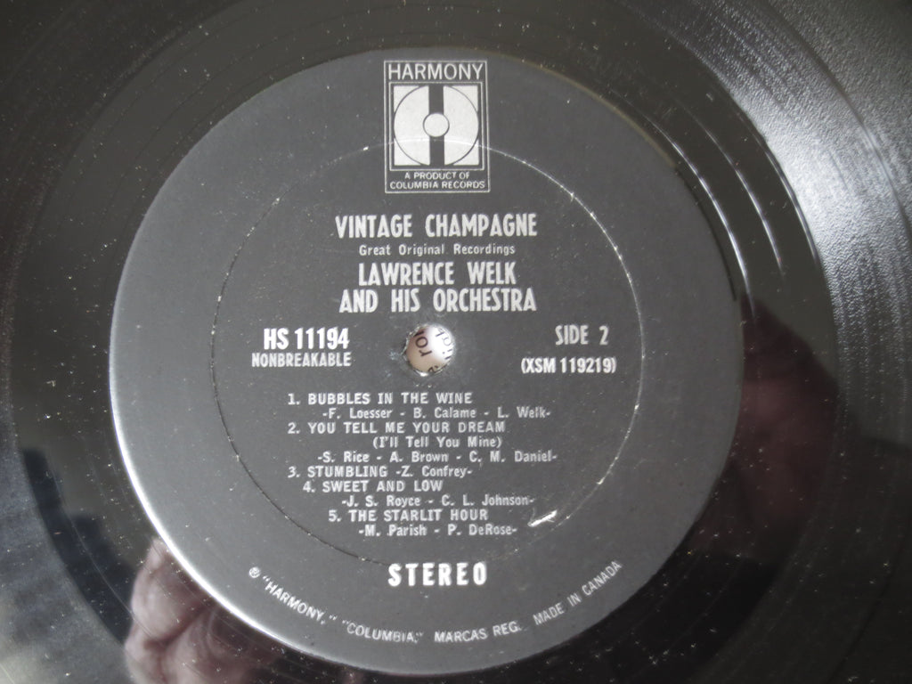 Lawrence Welk – Vintage Champagne (1966) Vinyl LP