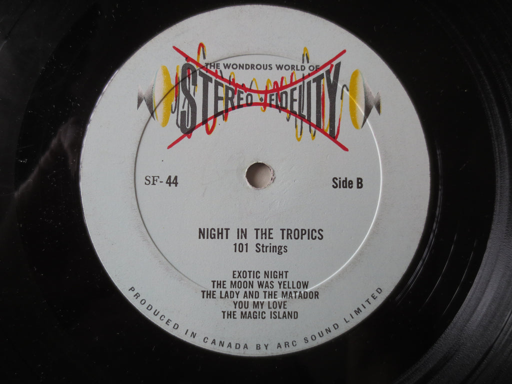 101 Strings – A Night in the Tropics (1957) Vinyl LP