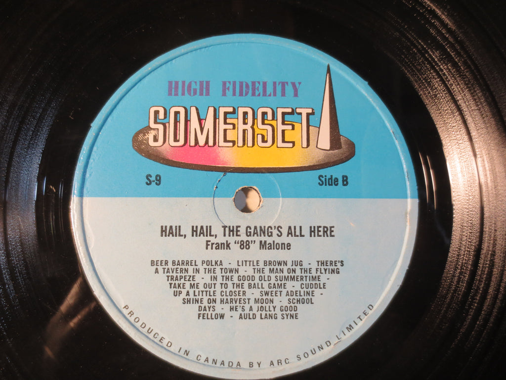 Frank Malone – Hail! Hail! The Gang's All Here (1958) Vinyl LP