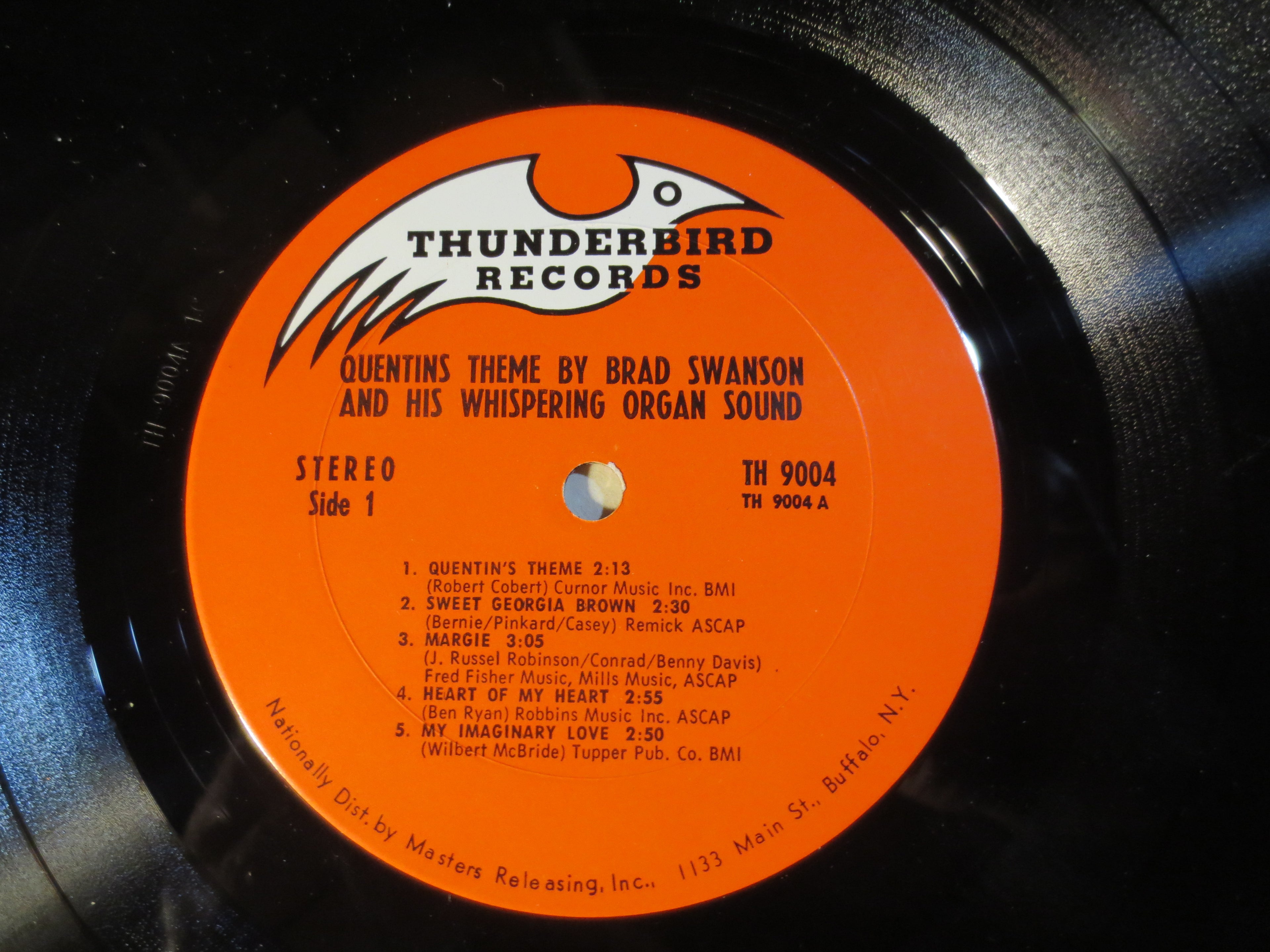 Brad Swanson – Quentin's Theme (1970s) Vinyl LP
