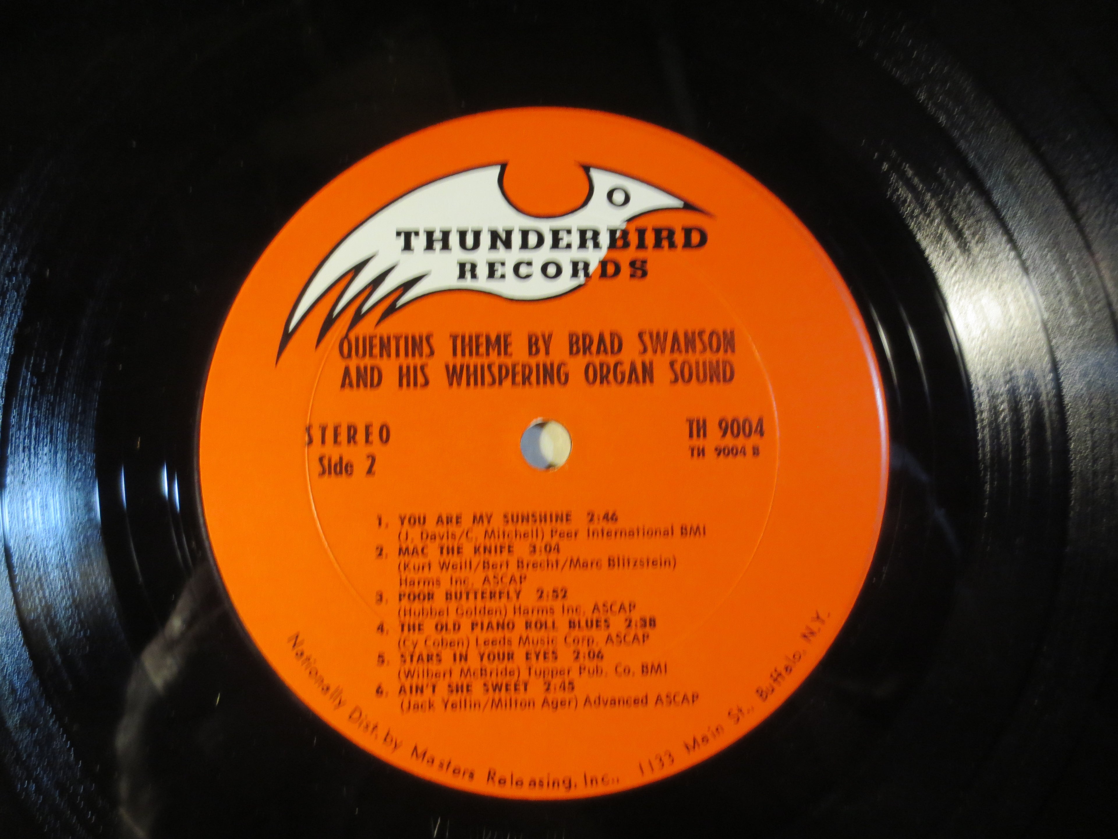 Brad Swanson – Quentin's Theme (1970s) Vinyl LP