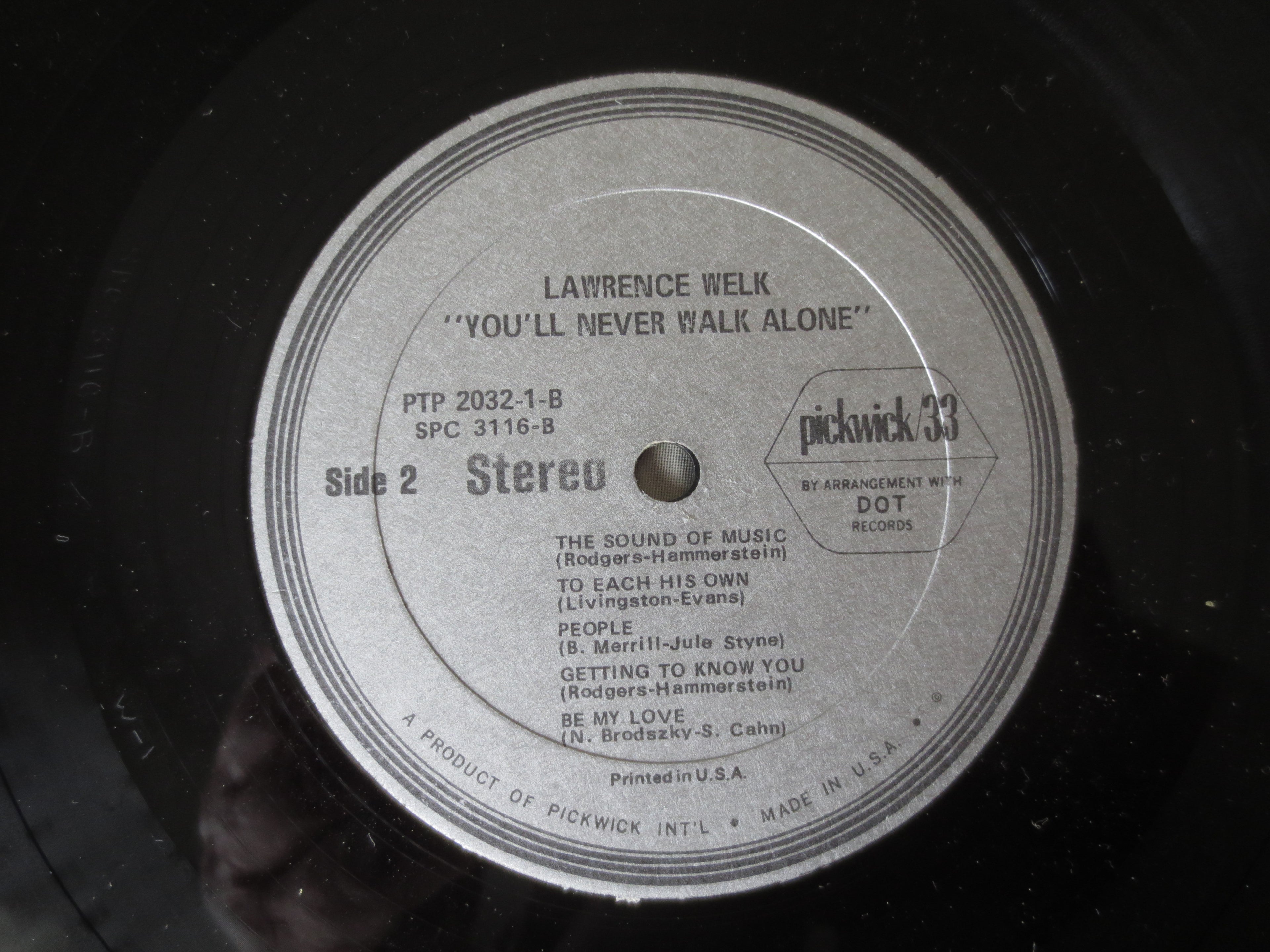 Lawrence Welk – You'll Never Walk Alone (1968) Vinyl LP